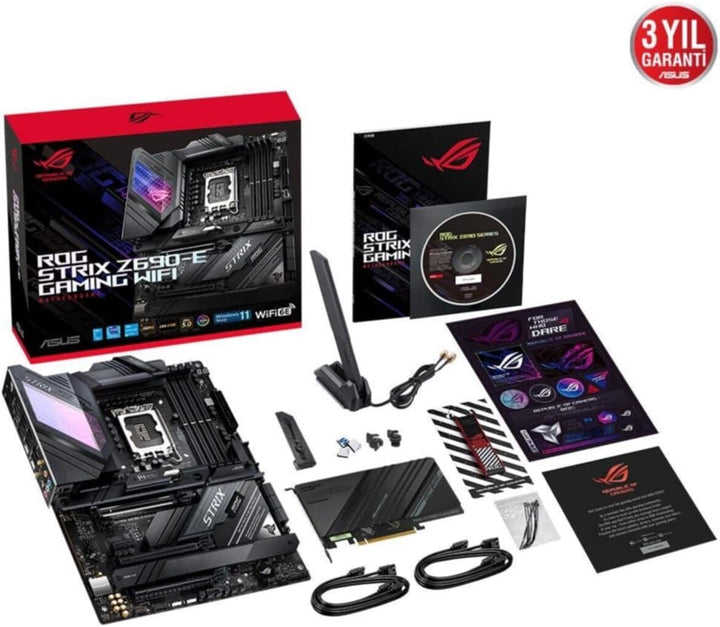 ASUS ROG Strix Z590-E Gaming WiFi Mainboard Sockel Intel LGA 1200 (Intel Z590, ATX, 4x M.2, PCIe 4.0