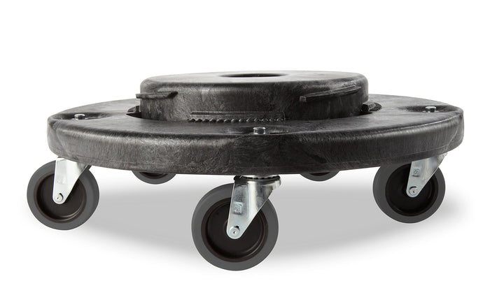 Rubbermaid Commercial Products FG264043BLA BRUTE Rollplattform, geräuscharme, Schwarz Rollator, Roll