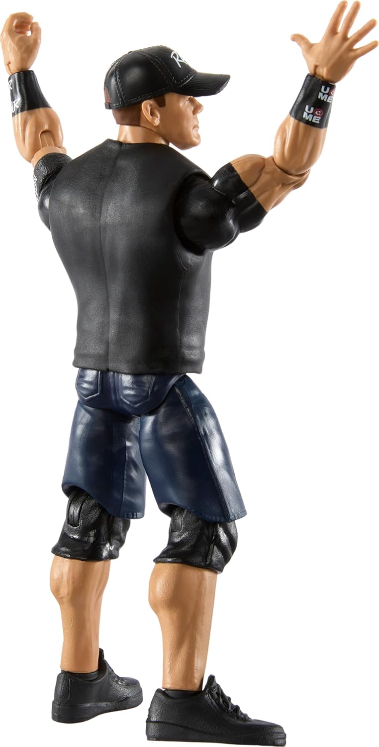 Mattel WWE Actionfigur, Serie #143 John Cena 15,2 cm grosses Sammlerstück mit 10 Artikulationspunkte