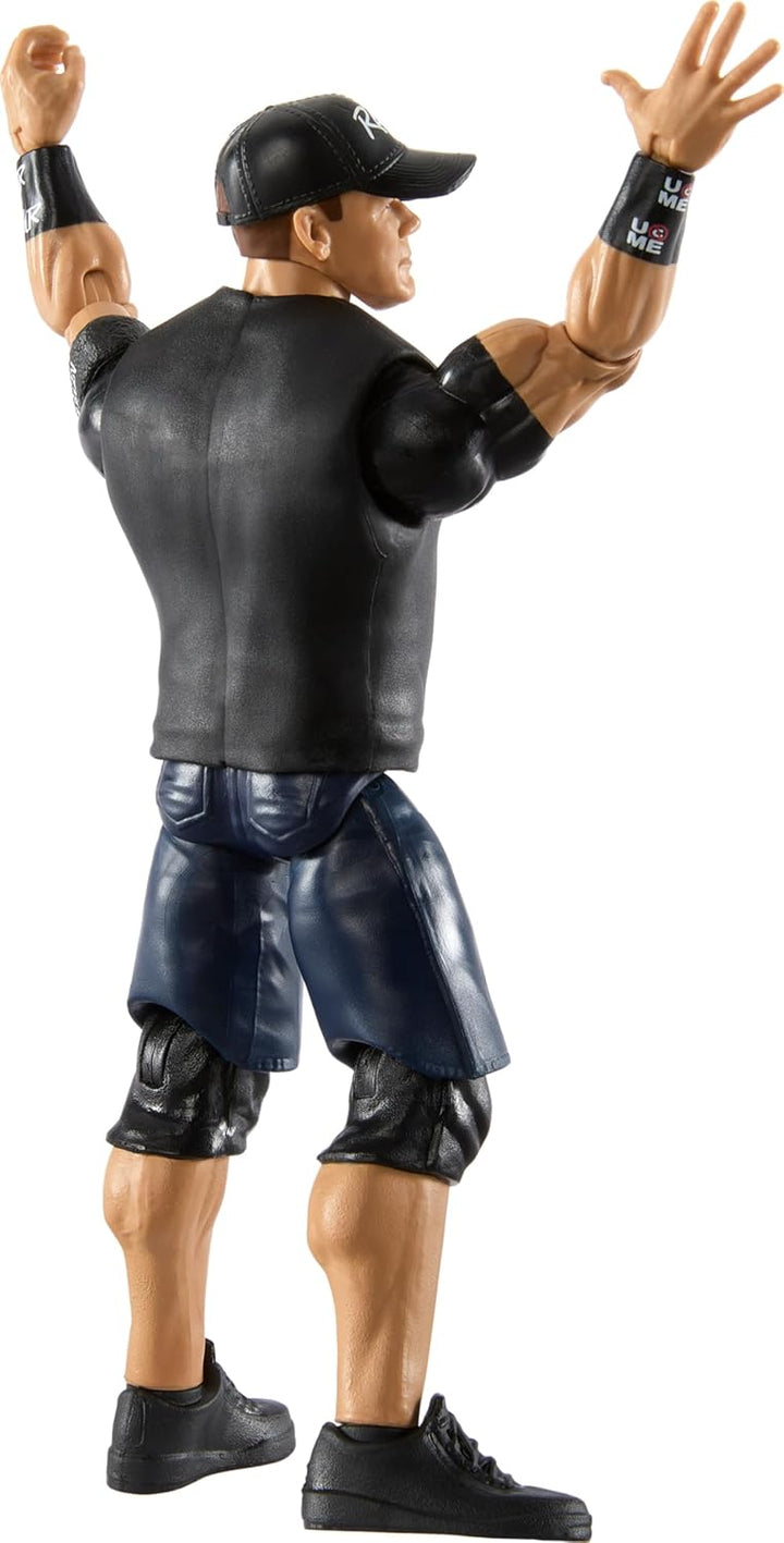 Mattel WWE Actionfigur, Serie #143 John Cena 15,2 cm grosses Sammlerstück mit 10 Artikulationspunkte