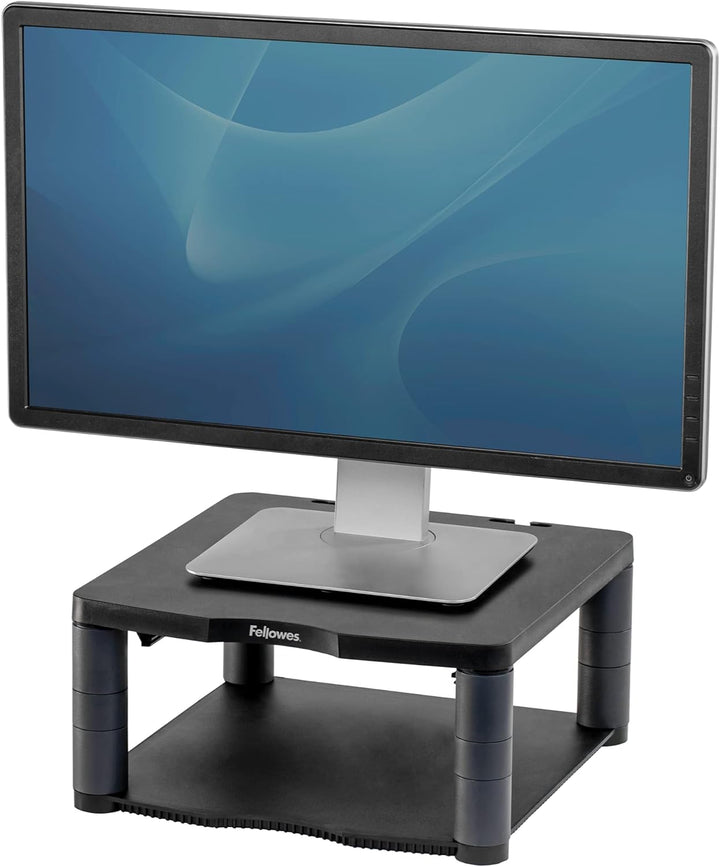 Fellowes Premium Monitor Ständer bis 53,3 cm (21 Zoll) Graphit, 9169401 Premium Graphit, Premium Gra