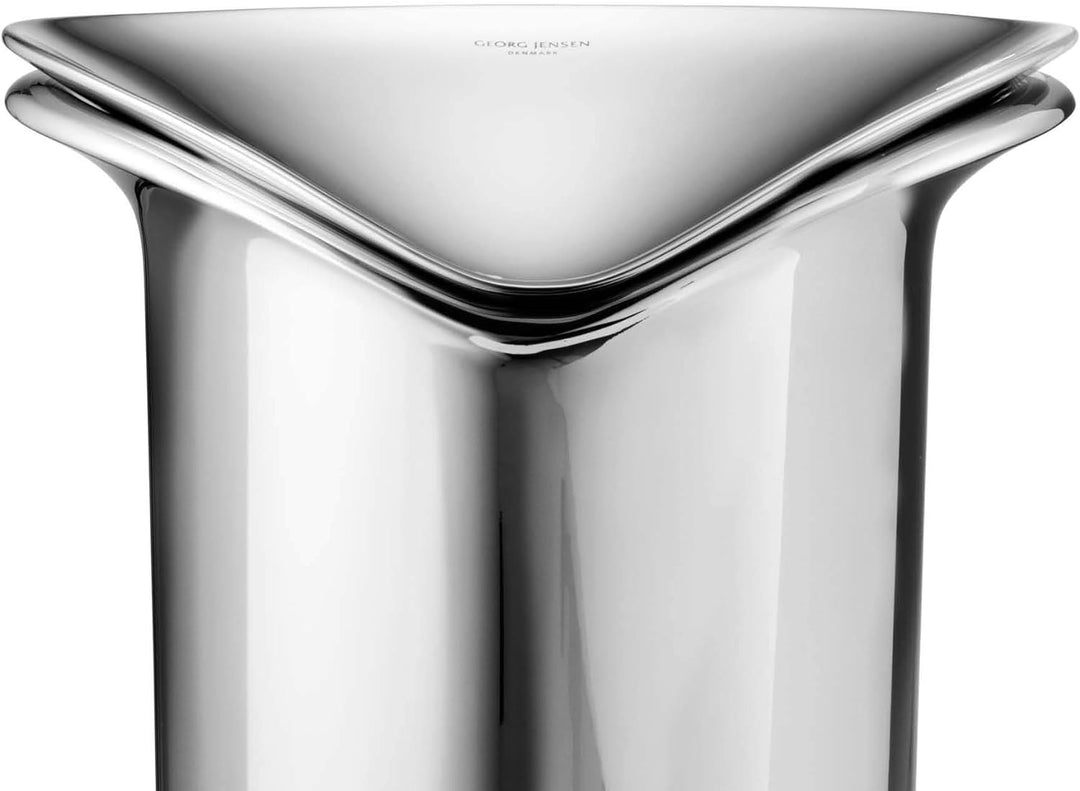 Georg Jensen GJ 083790 Eisbock mit Zange, Edelstahl, stainless steel, 18,5 x 24,4 x 23,3 cm