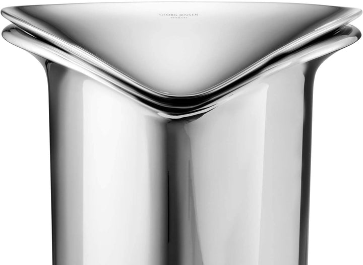 Georg Jensen GJ 083790 Eisbock mit Zange, Edelstahl, stainless steel, 18,5 x 24,4 x 23,3 cm