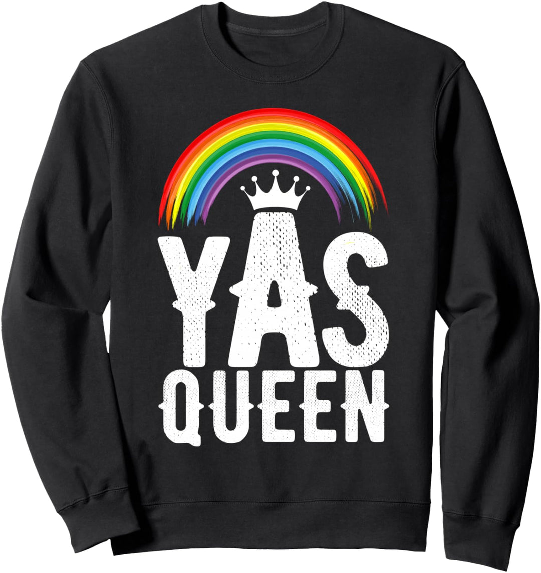 Lustiger Monat des schwul lesbischen Stolz Regenbogens LGBT Sweatshirt