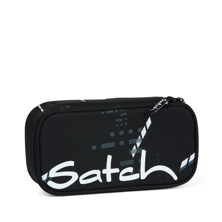 Satch Schlamperbox extra gross inkl. Trennfach Reissverschlussfach Stiftehalter Geodreieck Sichtfens
