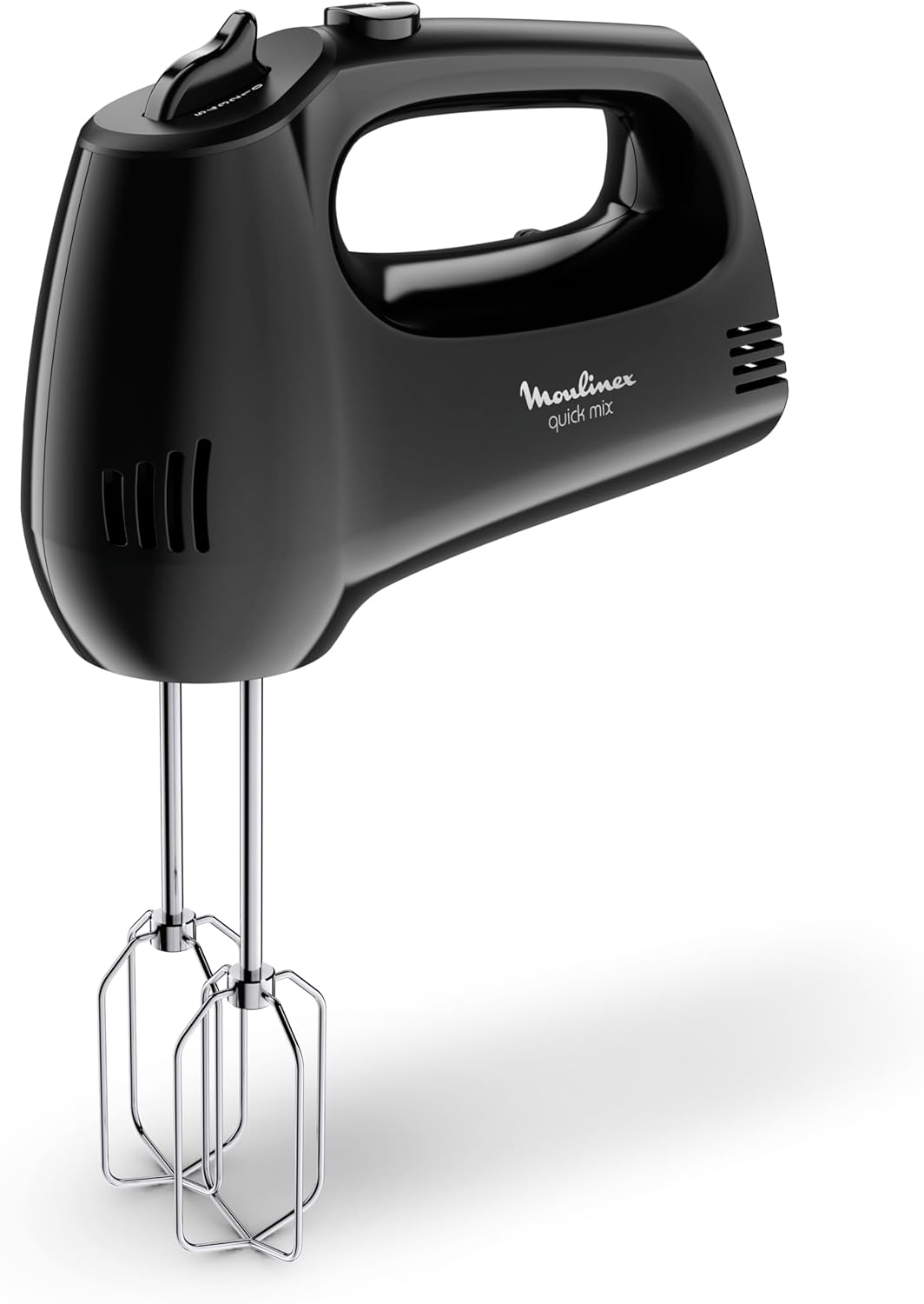 Moulinex Quickmix HM3108 - Handmixer mit 300 W, 5 Geschwindigkeiten, zwei Zubehörteile zum Kneten od