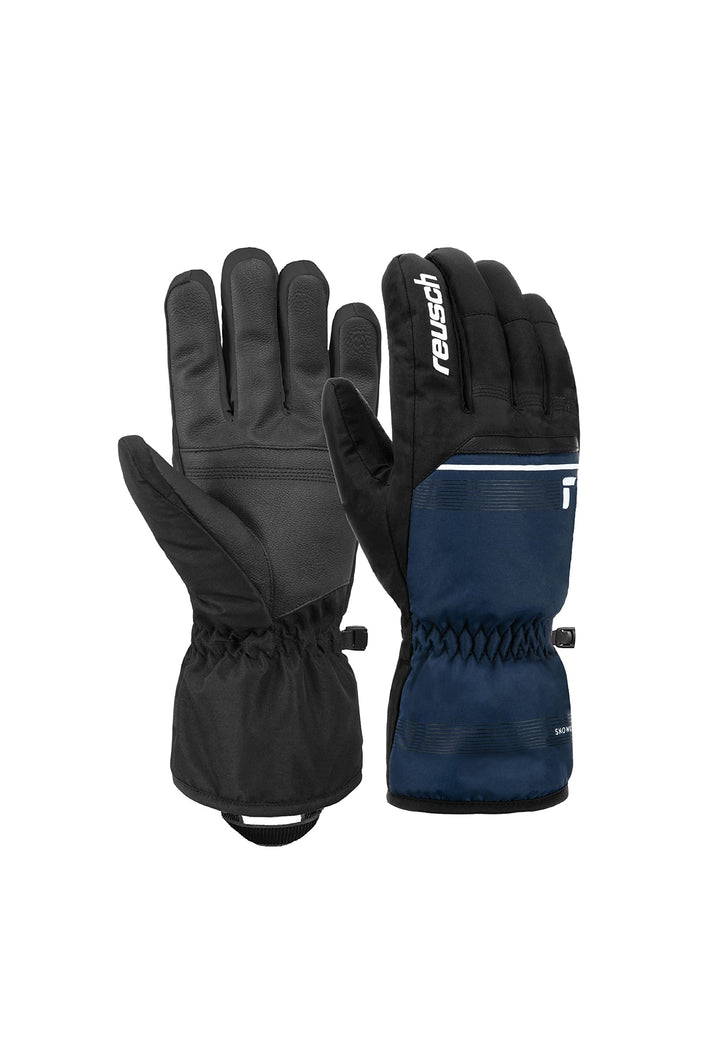 Reusch Herren Snow King Garantiert Winddichte und Extra Atmungsaktive Skihandschuhe Softshellhandsch