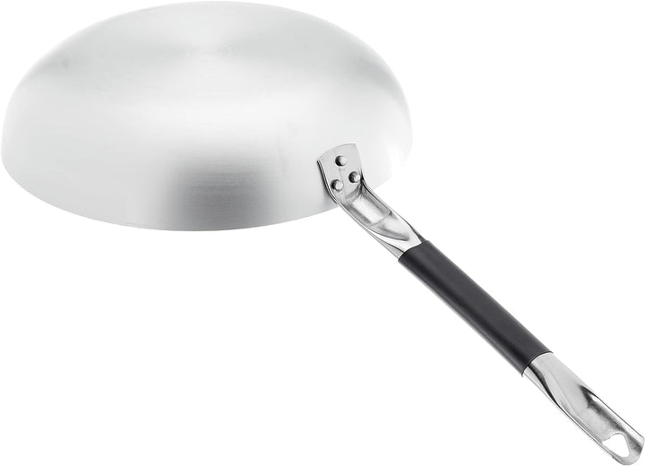 Pentole Agnelli ALSA111BINF32 Kochgeschirr versenkt Hoch versenkte Aluminiumpfanne, Edelstahlgriff,
