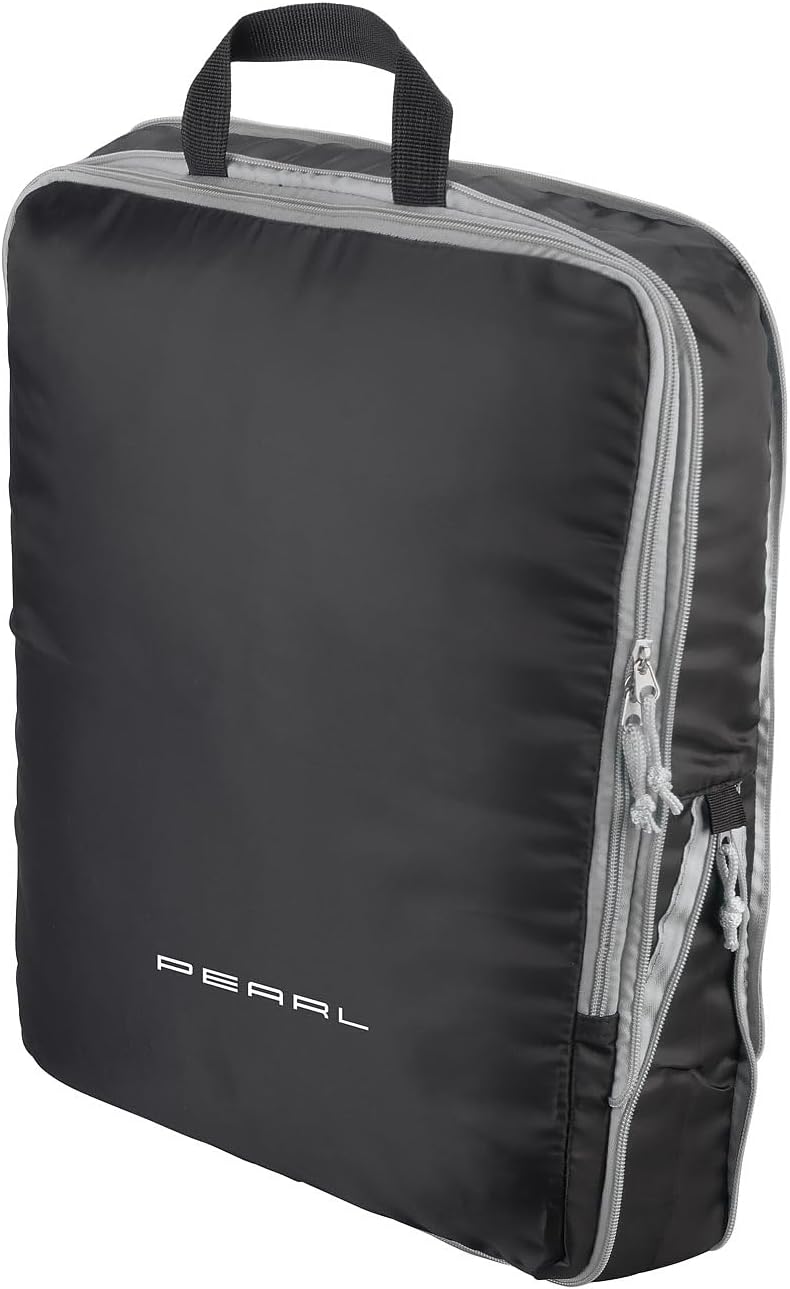PEARL Packtaschen für Koffer: 4er-Set Kompressions-Packtasche für Handgepäck, Grösse XL, 45x37x8 cm