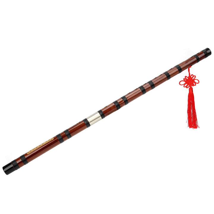 Eujgoov Flöte Bambusflöte, D-Key Dizi Bitter Bambusflöte Traditionelles Chinesisches Instrument mit
