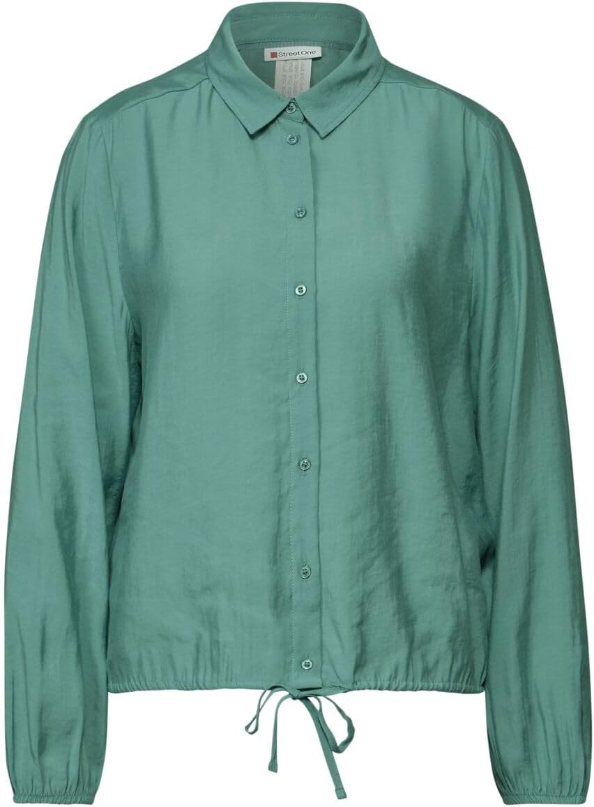Street One Damen Hemdbluse 34 Sunlit Green, 34 Sunlit Green