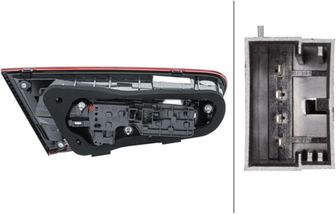 HELLA 2TZ 012 834-061 Heckleuchte - innerer Teil - rechts - für u.a. Audi A3 (8V1, 8Vk)