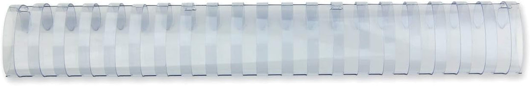 CombBind Plastikbinderücken 38mm, weiss, 50 Stück weiss 38mm, weiss 38mm