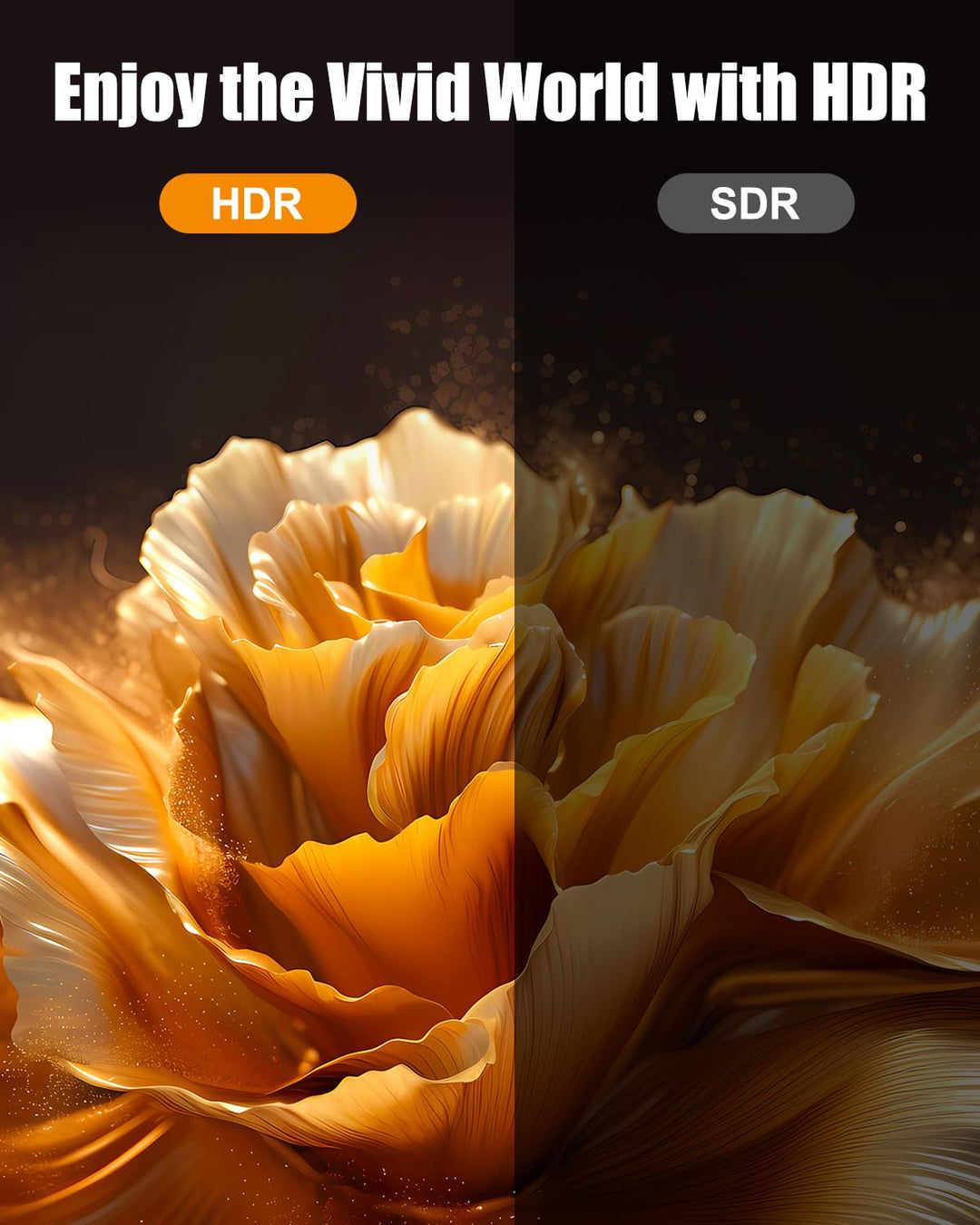 4K HDMI Kabel 10M, HDMI 2.0 Kabel Ultra Highspeed 4K@60Hz 18Gbps mit Ethernet/Audio Ruckkanal, Suppo