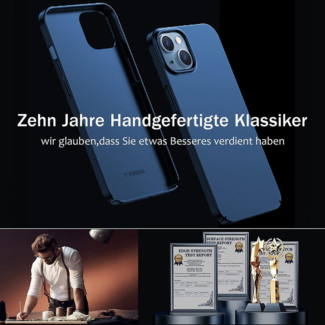 TORRAS für iPhone 12 Hülle, iPhone 12 Pro Hülle Ultra Dünn (Wie Original) Slim Handyhülle Case (Unze