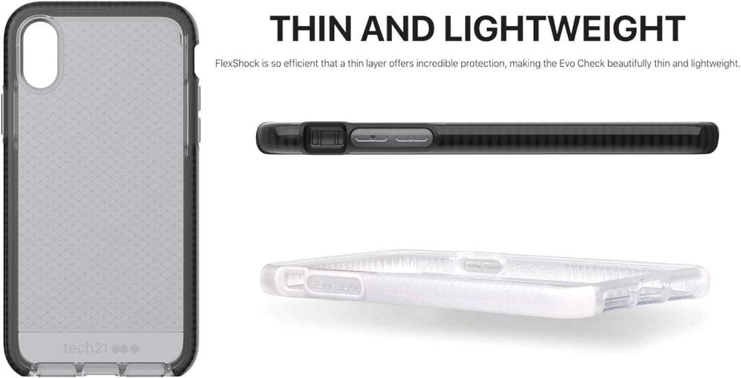 Tech21 Schutzhülle für iPhone X grau/schwarz grau / schwarz, grau / schwarz
