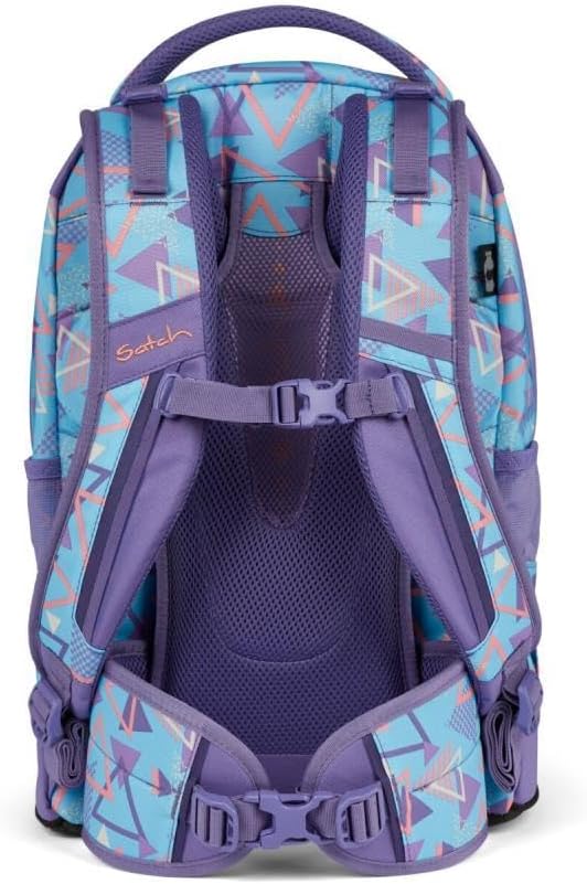 satch Pack Schulrucksack Set 3tlg. inkl. Schlamperbox und Sporttasche, 80s Dance