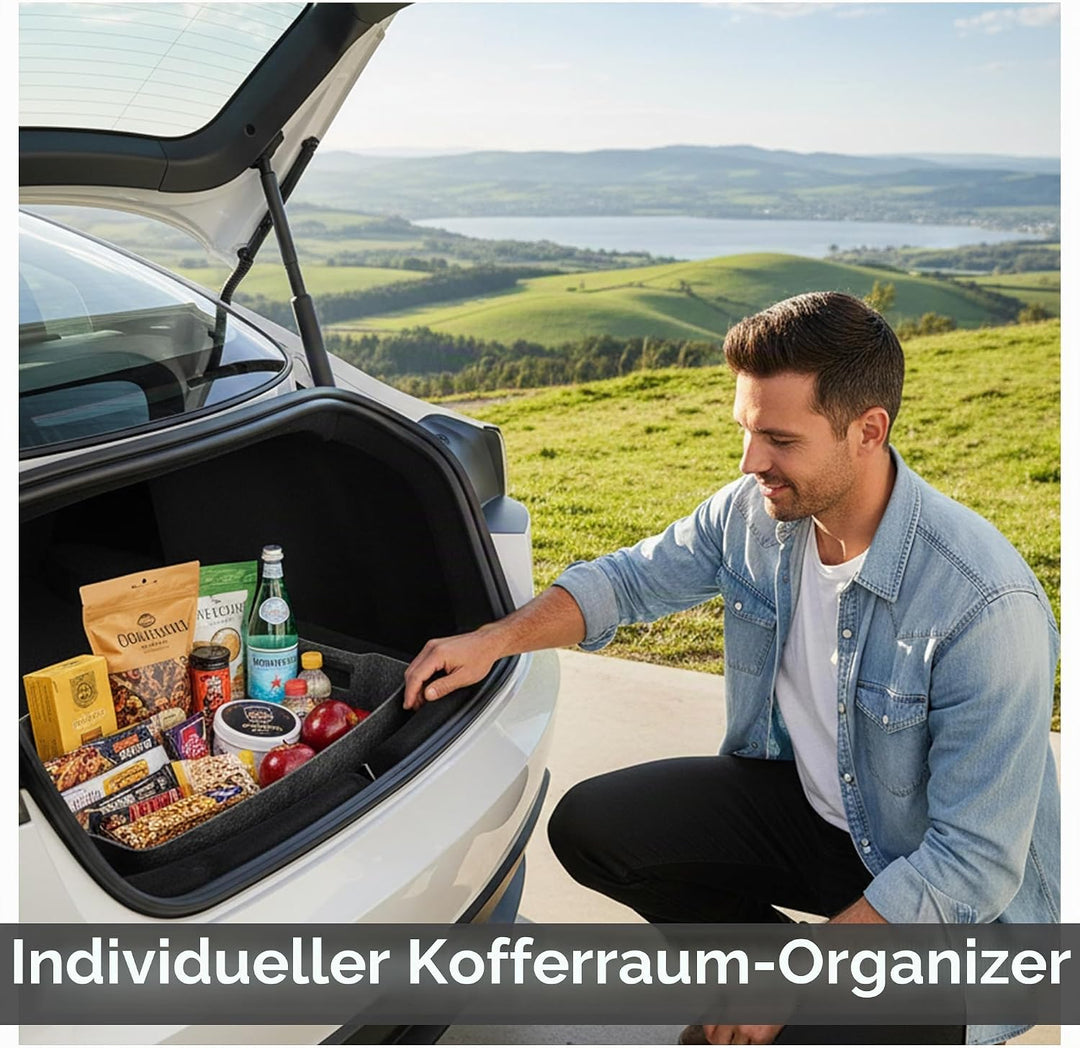 VLOX Tesla Model 3 Highland Kofferraum- &amp; Frunk-Organizer Aufbewahrungsbox-Set – Passgenau für Model