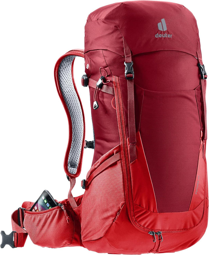 deuter Herren Futura 26 Wanderrucksack 26 L (61 x 30 x 20 cm) Masala-cherry, 26 L (61 x 30 x 20 cm)