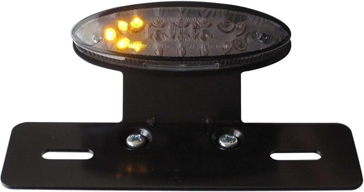 Alchemy Parts universell E-geprüft LED Stop/Heckleuchte mit eingebautem Blinker/Signale Turn, rauchg