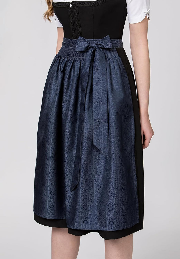Stockerpoint Dirndlschürze Corinna 46-50 Blau, 46-50 Blau