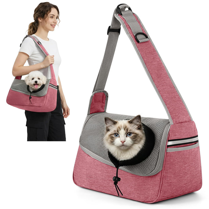 ALLSOPETS Hundetasche Tragetuch Hund Schultertasche Katzentragetasche Haustiere Tasche für Katzen un