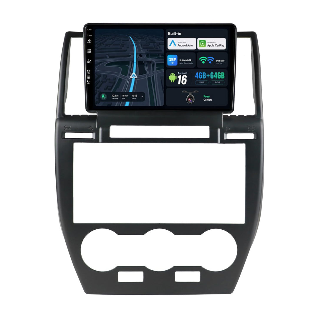 [2G+64G] BXLIYER Android 15 IPS Autoradio Passt für Land Rover Freelander 2 (2007-2012) - Eingebaute