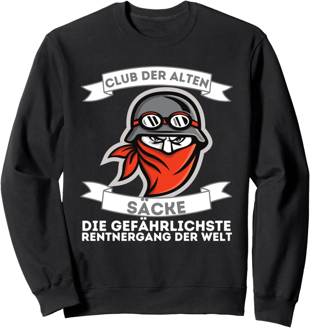 Club der alten Säcke - Motorrad Biker Motorradfahrer Sweatshirt