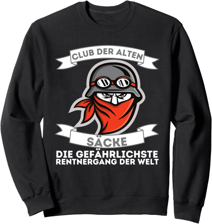 Club der alten Säcke - Motorrad Biker Motorradfahrer Sweatshirt