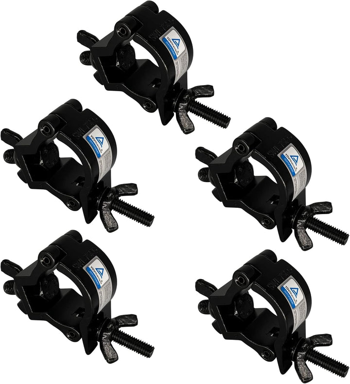 Truss Clamp-JLTPH 5 Stück Heavy Duty 32-35 mm Bühnenbeleuchtung Haken Klemme/Lautsprecher Ständer be