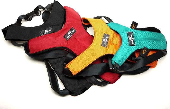 Sleepypod CS-BLK-L Clickit Sport, L, Jet Black jet black L, jet black L