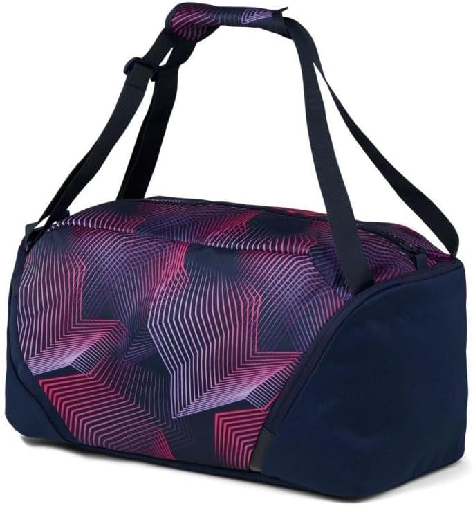 Satch Match Plus Schulrucksack Set 3tlg. inkl. Schlamperbox und Sporttasche (Seismic Pink), Seismic