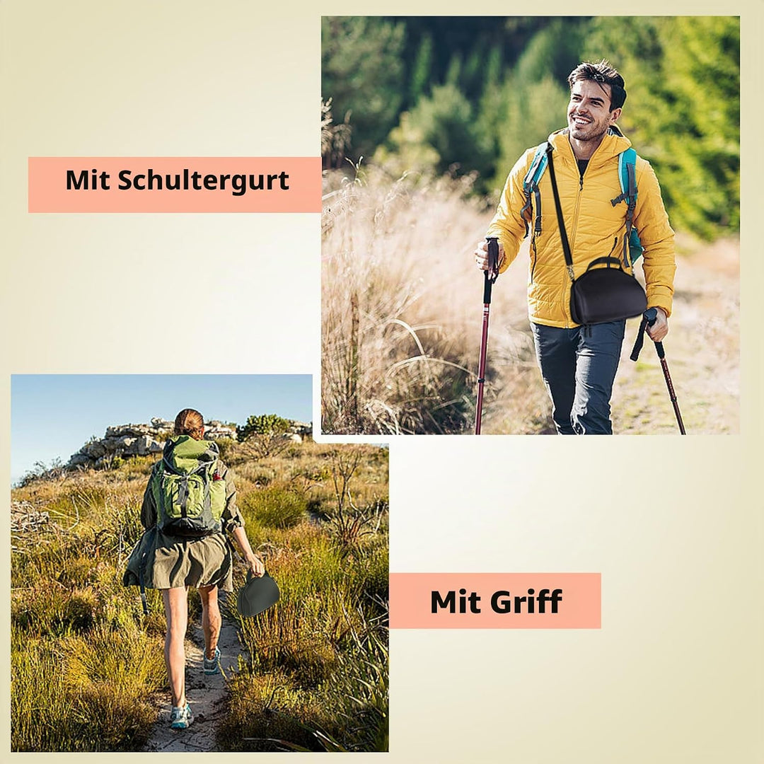 Lebakort Hart Schutz Hülle Etui Tasche für JBL Charge 6 Tragbarer Lautsprecher (Blue), Blue