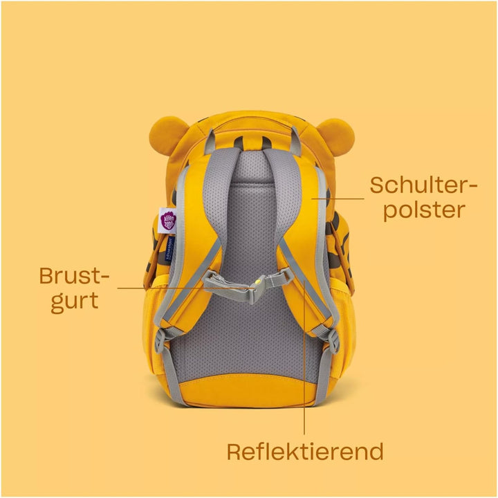 Affenzahn Grosser Freund Kindergartenrucksack für 3-5 Jährige Kita Verspielt Funktional 8L Volumen H