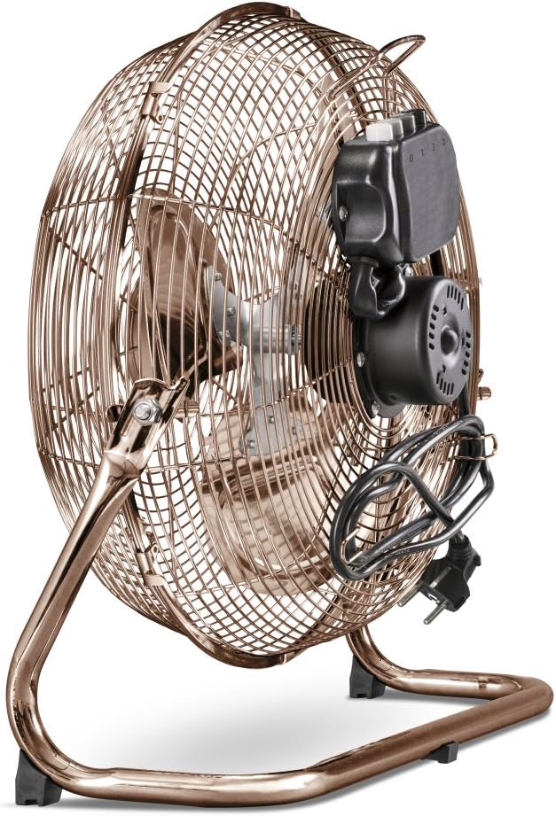TROTEC Bodenventilator TVM 13 – 44 Watt, Neigungswinkel 100°, 3 Stufen, Ø 35 cm, kippfester Stand, l