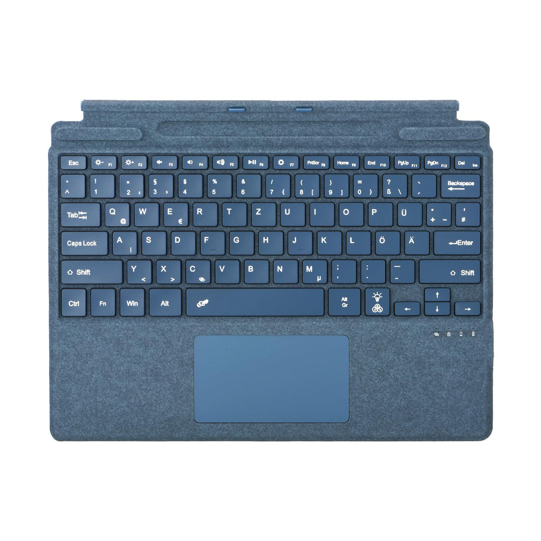 QWERTZ Deutsches Layout Tastatur für Microsoft Surface Pro 13" Copilot+ PC(11th Edition) / Pro 11/10