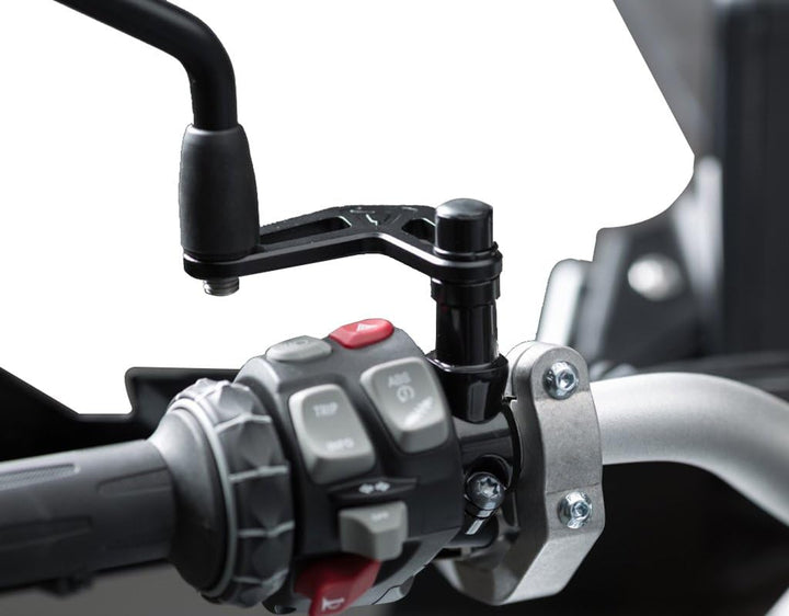 SW-Motech Spiegelverlängerung für BMW - Schwarz. Für Spiegelgewinde. Max. Verlegung: 66mm.