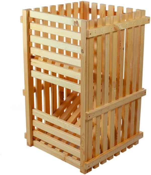 Kartoffelkiste 50x80x50 cm Kartoffel Aufbewahrungsbox Holz Zwiebel Obstkiste Gemüse Aufbewahrung Hol