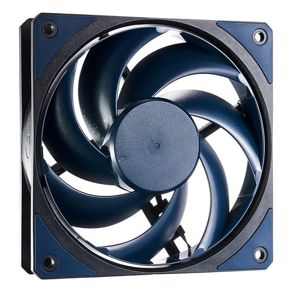 Cooler Master Mobius 120 Gehäuselüfter – 120mm Lüfter mit Ring-Blade-Design (PWM), extrem langlebige