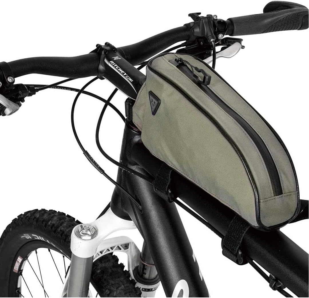 TOPEAK TopLoader Rahmentasche für Fahrrad, 0,75 l, Nylon Polyethylen (PE), 169 g 23,5cm Grün, 23,5cm