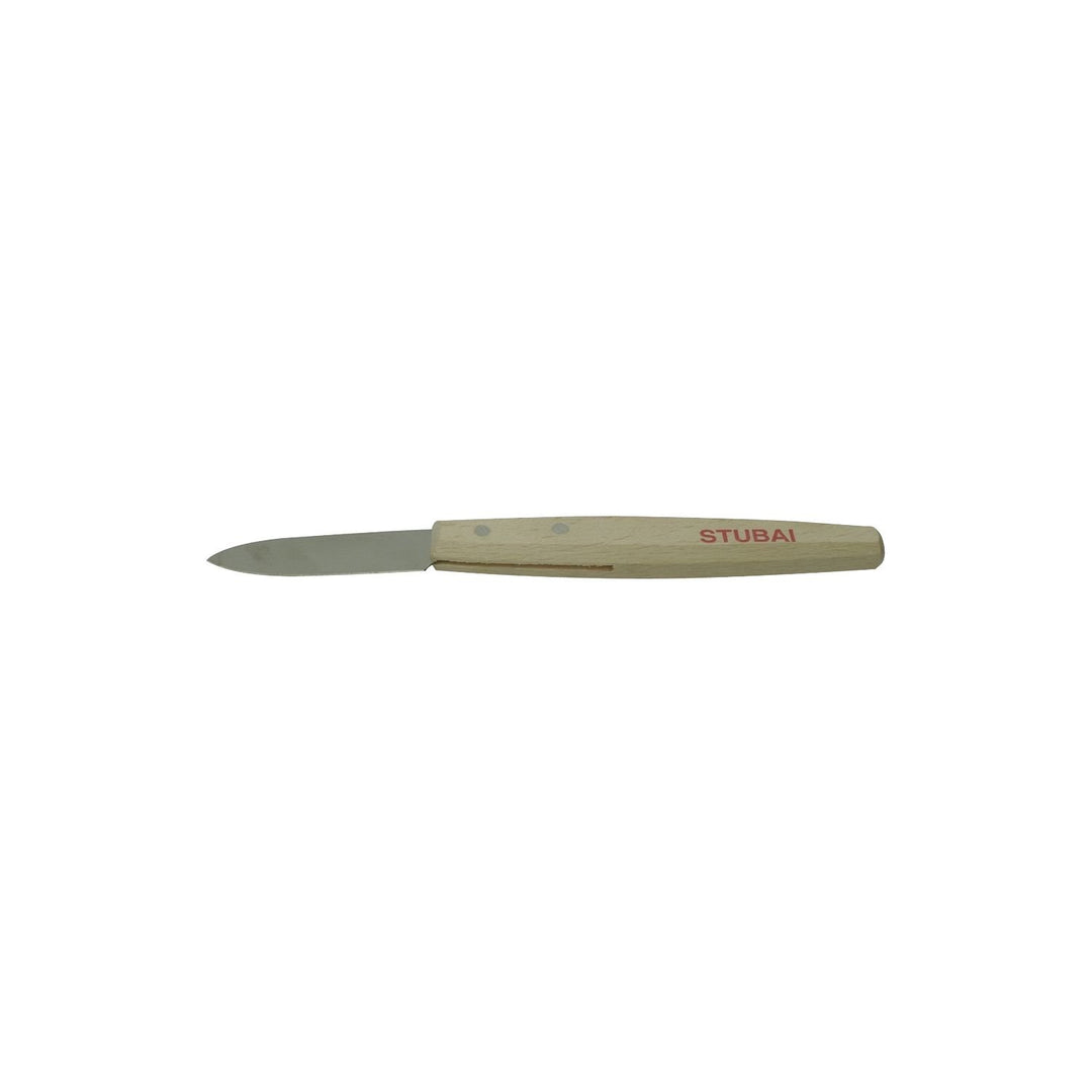 STUBAI Buchbindermesser 487002 | Klinge 115 mm, Gesamtlänge 240 mm | spitze Klinge mit Schneide zum