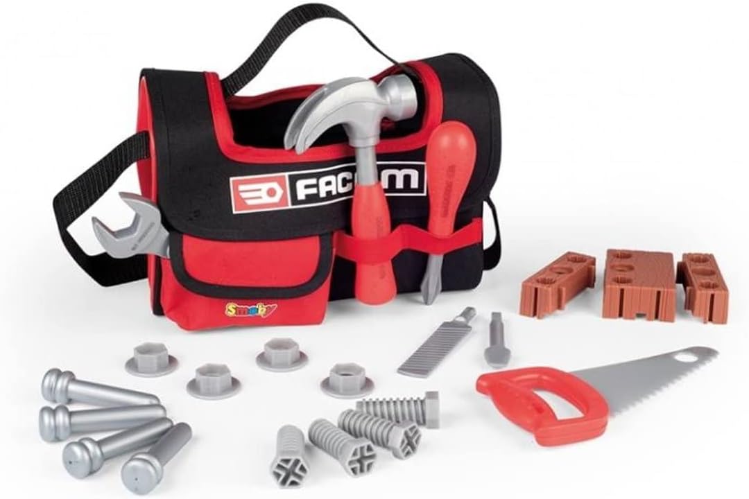 Smoby Facom Werkzeugkiste aus Stoff