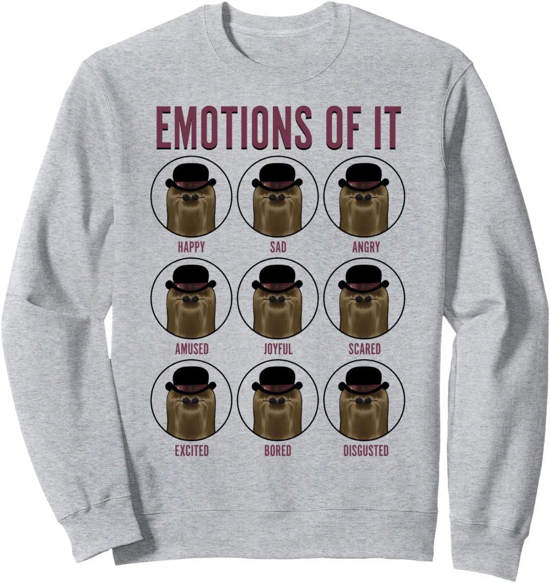 The Addams Family Emotions Of Cousin It Sweatshirt