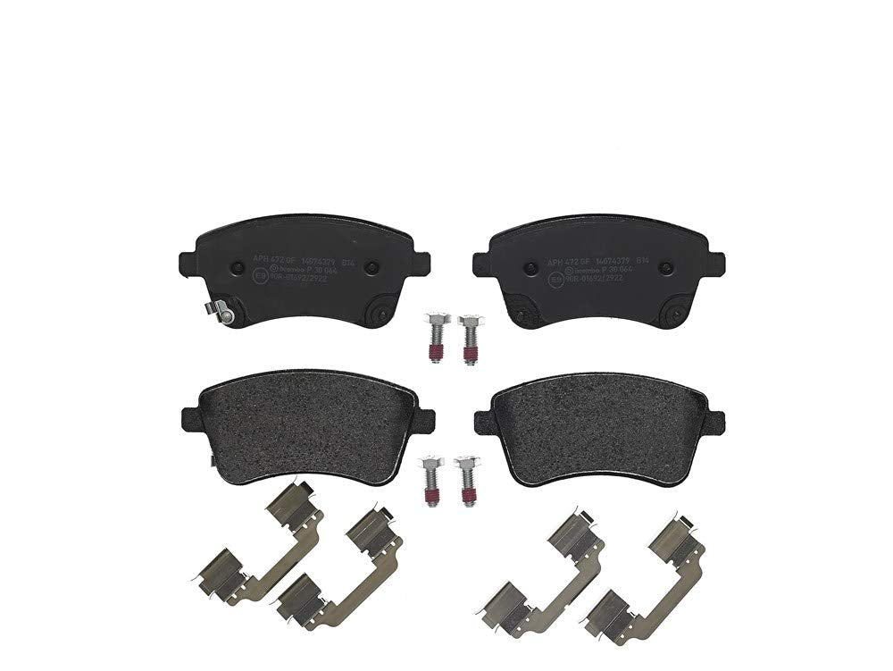 Brembo P30064 Vordere Bremsbeläge, Anzahl 4