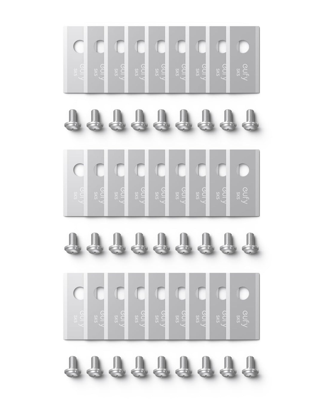 eufy Ersatzklingenbox: 3*(9 Rasenmäherklingen und 9 Schrauben) kompatibel mit eufy E15&E18