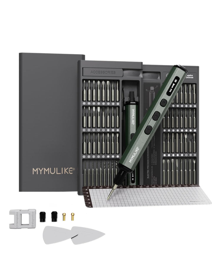 Mini Elektro Schraubendreher Set, 78 in 1 Präzisions Elektrischer Schraubendreher mit 56 Magnetische