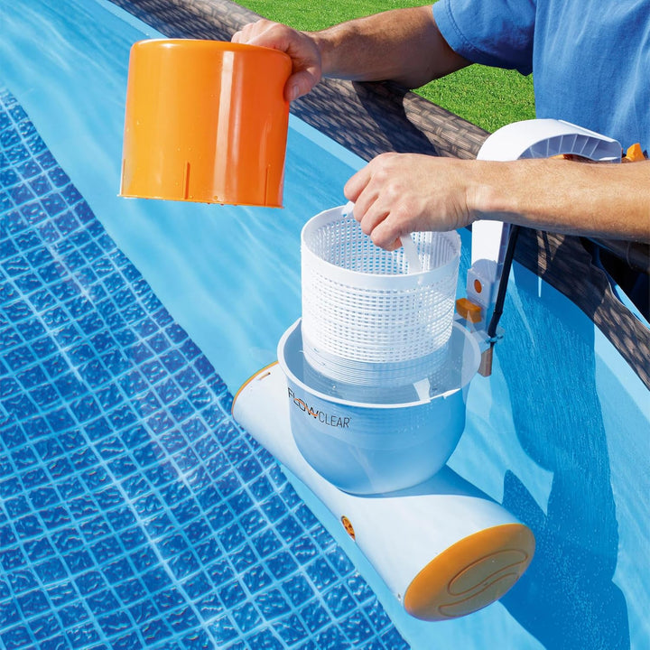 Bestway Flowclear™ Skimatic™ 2-in-1 Einhängeskimmer/Filterpumpen-Kombination 3.974 l/h