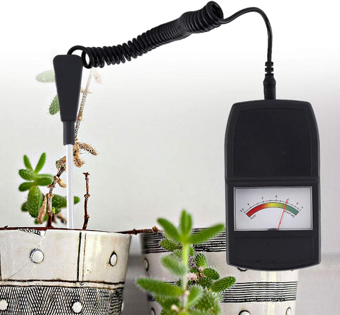 Fdit Kompakter geteilter Bodenmesser Ph Ph Tester Meter Leichter Boden Ph Level Tester für Pflanzen