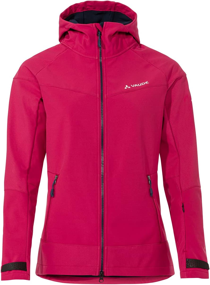 VAUDE Damen Women's All Year Elope Softshell Jacket Jacke 34 crimson red, 34 crimson red