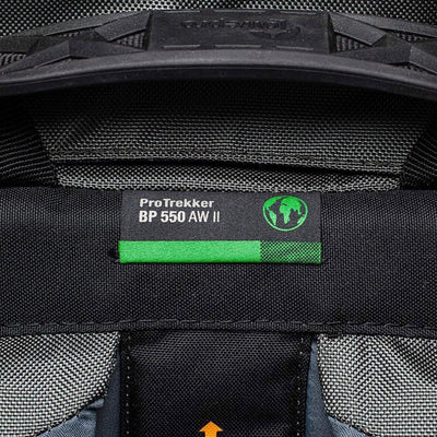 Lowepro Pro Trekker BP 550 AW II,Outdoor Camera Bag,Camera Backpack with Recycled Fabric,Fits 15”Lap